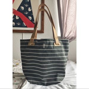 Striped Tommy Bahama Tote